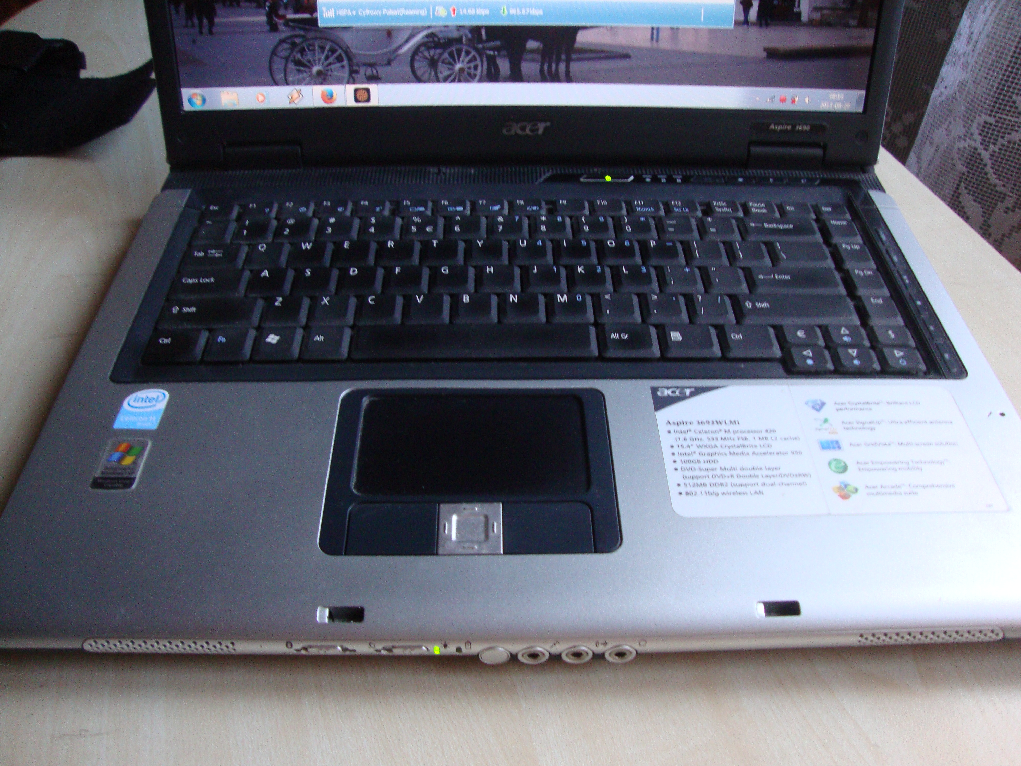 Acer aspire 3692wlmi апгрейд