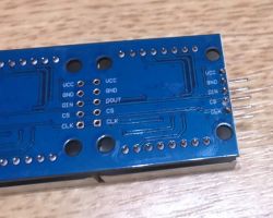 MAX7219 and PIC18F45K50 - support for the LED driver on the PIC microcontroller MAX7219 and PIC18F45K50 - support for the LED driver on the PIC microcontroller