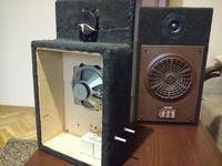 Radzieckie głośniki 2W w odsłonie OB - Open Baffle Radzieckie głośniki 2W w odsłonie OB - Open Baffle