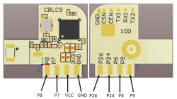 [CBLC9/BK7231N] Sterownik rolet RTX WCM1MR z wyprowadzonym GPIO