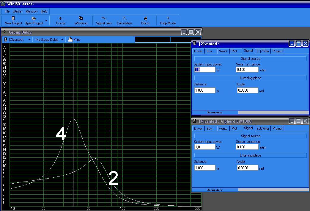 subwoofer + kolumny, projekt