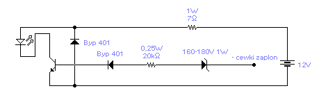Stroboskop diodowy wykorzystujący LED o dużej jasności