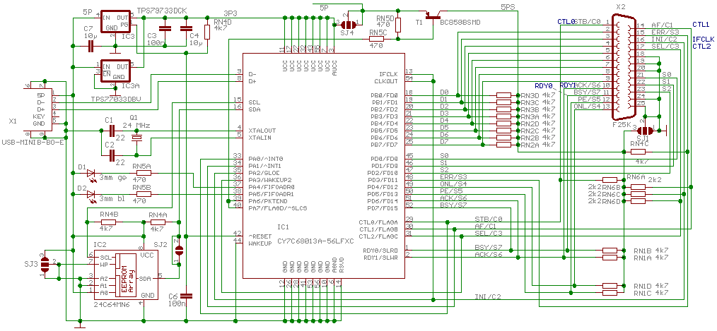 Usb vid 067b pid. Cy7c68013a логический анализатор схема. Конвертер USB <-> ide на микросхеме cy7c68013. Ke-usb24a схема. Структурная схема ide-USB адаптера.