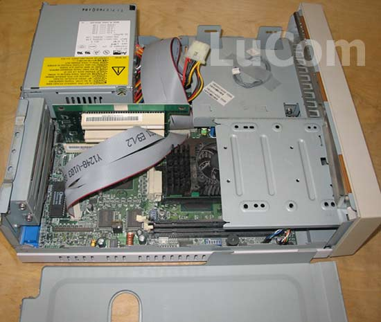 Wycena starego komputera jako serwer: Pentium II, 64MB RAM, 8GB HDD