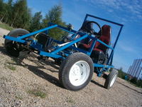 Buggy 2k7 na bazie samochodu Fiat 126p.