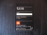 JBL TLX 510 prośba o parametry