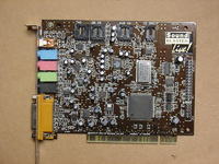 Sound blaster Live! 5.1 sb0060 - pyt. o gniazda i ustawienia