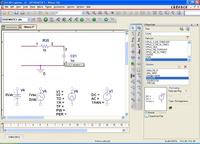 Symulacja ładowania kondensatra w PSpice 9.1