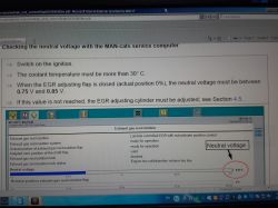 MAN TGX 440 EURO 6 D2676LF26 - Intermittent loss of power in motion