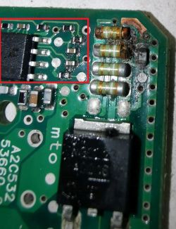 Tiguan - Poszukiwany sprawny sterownik haldex 0AY907554D: wartości zaśniedziałych rezystorów