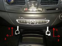 Jak wymontować oryginalne radio w Renault Laguna III ?