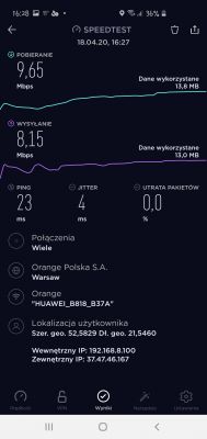 Wybór operatora LTE: T-mobile vs Orange, testy z Huawei B818
