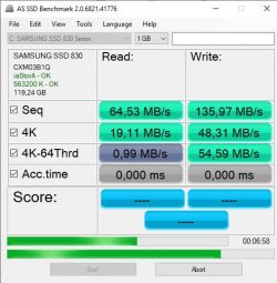 Jak sprawdzić wydajność Samsung SSD 830 128GB? Szukam programu