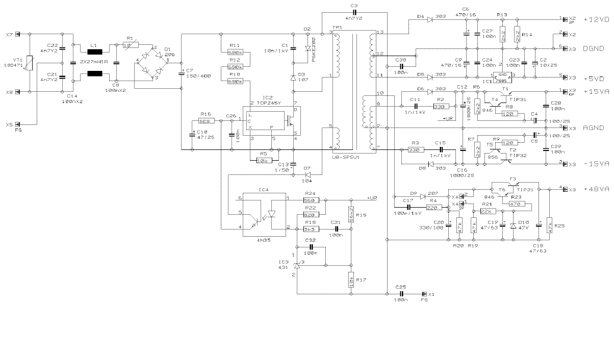 Behringer pmp500 схема