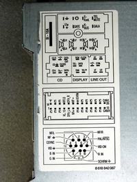 Czy pod radio 2 dinowe Mfd2 dvd mozna podlaczyc tv+ zmien