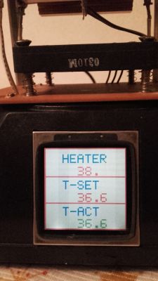 Podgrzewacz - Hotplate z regulatorem temperatury PID do lutowania laserów