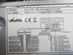 Vordon 869BT Radio in Golf IV: Proper Cable Connections for Auto On/Off and Saving Settings Vordon 869BT Radio in Golf IV: Proper Cable Connections for Auto On/Off and Saving Settings