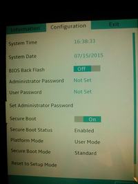 Lenovo Miix 300-10IBY: Unlock More BIOS Options & Enable UEFI CSM for Linux Boot from Memory Card