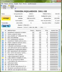 ADATA hv610 - Ilość realokowanych sektorów ADATA hv610 - Ilość realokowanych sektorów