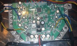 Podłączenie manetki do płyt głównych hoverboard 20B1706S i Ver3.0