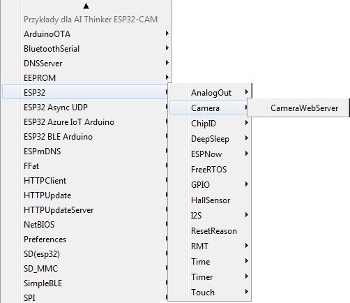 ESP32-CAM, moduł z kamerą 2Mpix dla IoT część 1 ESP32-CAM, moduł z kamerą 2Mpix dla IoT część 1