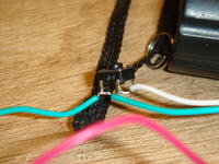 Paralizator latarka Police 75W - jak podłączyć urwany przewód?