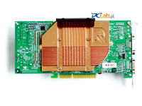 gtx 460 gigabyte - Radiator na rdzeń z drugiej strony PCB