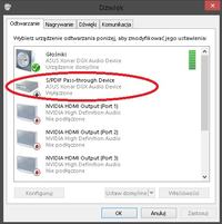ASUS Xonar DGX - "Program przestał działać"