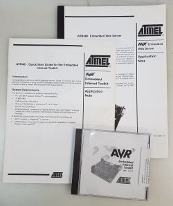 [Sprzedam] Zestaw uruchomieniowy ATMEL AVR460 Embedded Web Server