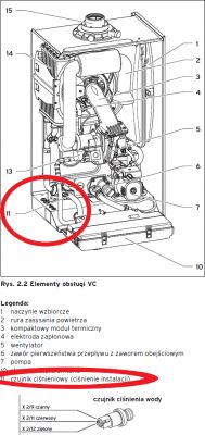 Błąd F22 Vaillant EcoTec Plus VC PL 186/3-5