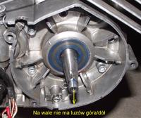 Simson - silnik pracuje tylko przy bardzo przyspieszonym zapłonie (50 stopni)
