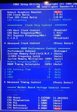 Xeon x5460 na s775 - Overclocking jak podnieść powyżej 3.42GHz na GA-EP45T-EX