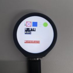 Waveshare ESP32-S3-LCD-1.28 czyli malutki okrągły wyświetlacz z czujnikiem inercyjnym QMI8658