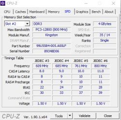 Czy mogę pod H61M-DS2 DVI podpiąć kość RAM 8GB?