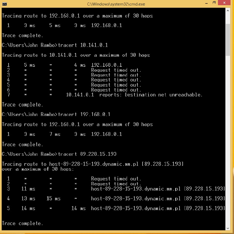 pingplotter 1 second interval causes packet loss