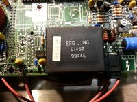 Sharp LM64P83L - Sharp LM64P83L padnięte podświetlenie