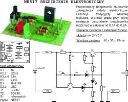 Jaki bezpiecznik elektroniczny do zasilacza na LM317T 1.25-30V?