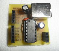 MCP2221 czyli konwerter USB-UART z dodatkami - płytka uruchomieniowa