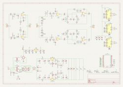 Schemat przedwzmacniacza audio z ESP32 S2