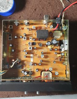 Szukam schematu do radia CB President Taylor II ASC, płyta Uniden PA-416AB 1/3, synteza LC7185