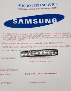 Samsung UE32ES5500WXXH - Uszkodzone podświetlenie