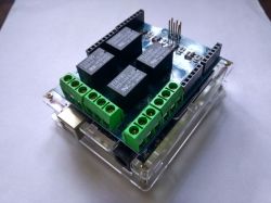 Shield z czterema przekaźnikami, do Arduino - Made in China