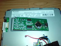 Sharp lm6q401 śnieży w trybie AV