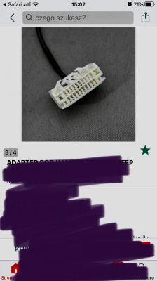 Podłączenie kamery cofania do Jeep Liberty 2012 z radiem SIRIUS - szukam schematu i instrukcji