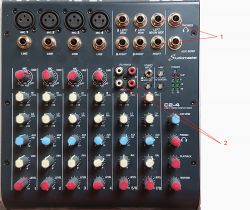 Jaki mikrofon XLR do miksera Studiomaster C2-4 zamiast Trust GTX 212?