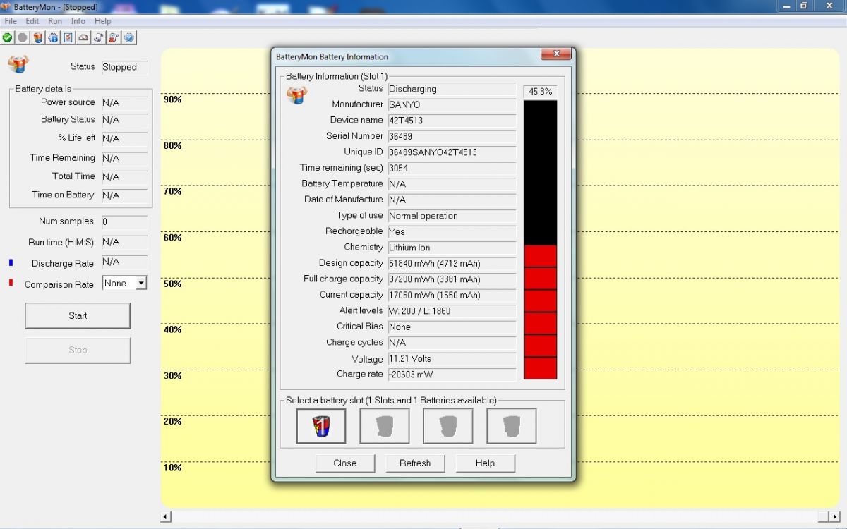 Lenovo R500 nie ładuje baterii 0190 critical low battery error