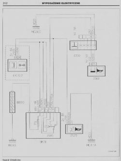 Peugeot 206 1,9 D 2001 rok - Potrzebny schemat elektryczny silnika