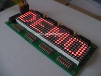 [Sprzedam] PCB do matrycowego wyswietlacza LED 32x8 - 4 matryce 8x8