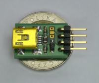 Niezwykle mały konwerter USB-UART