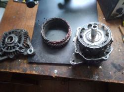 9638544180 A005TA6292C - Brak ładowania po wymianie łożyska w alternatorze Peugeot 307